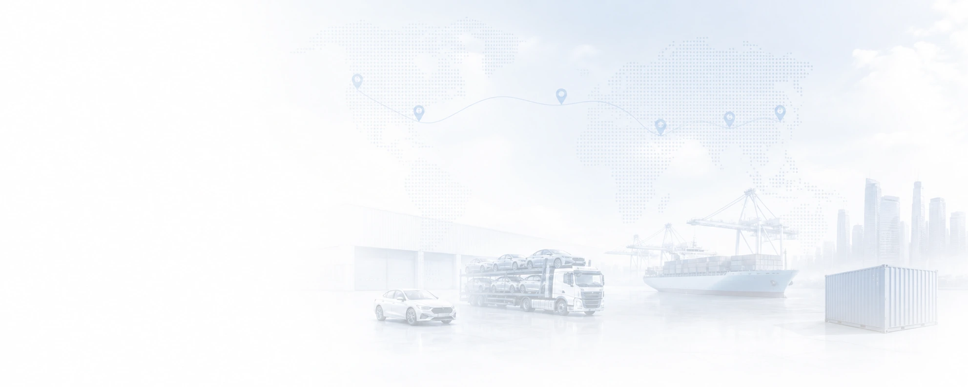 USA TRANS vehicle logistics network